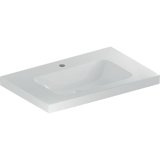 Geberit iCon Light washbasin, 75 cm x 48 cm, with tap hole, without overflow,501839