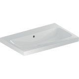 Geberit iCon Light countertop washbasin, 75 cm x 48 cm, without tap hole, with overflow,501848