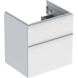 Geberit iCon vanity unit for washbasin, 2 drawers, 59.2x61.5x47.6 cm, 502303