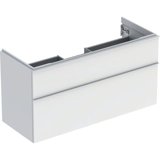 Geberit iCon vanity unit for washbasin, 2 drawers, 118.4x61.5x47.6 cm, 502306