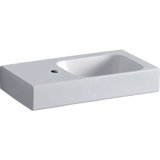 Keramag iCon xs washbasin 53x31cm, white, shelf space left
