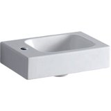 Keramag iCon xs hand basin 38x28cm, white, with tap hole left