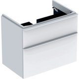 Geberit Smyle Square Vanity unit, 500353, 734x617x470mm, with 2 drawers