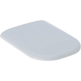 Keramag Smyle WC seat with lid and soft-closing mechanism, white