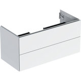 Geberit ONE vanity unit for washbasin, 2 drawers, 103,6x50,4x47cm, 505.264.00.