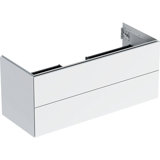 Geberit vanity unit for washbasin, 2 drawers, 118,4x50,4x47cm, 505.265.00.