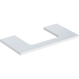 Geberit ONE washbasin plate, cut-out center, for countertop washbasin, 90x3x47cm, 505.283.00.1