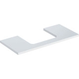 Geberit ONE washbasin plate, cut-out center, for countertop washbasin, 105x3x47cm, 505.284.00.1