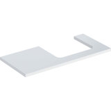 Geberit ONE washbasin plate, cut-out right, 105x3x47 cm, 505.324.00.