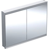 Geberit ONE mirror cabinet with ComfortLight, 2 doors, flush mounting, 120x90x15cm, 505.805.00.