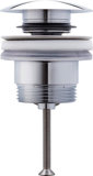 Duravit push-open valve, chrome