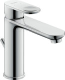 Duravit B.3 Single lever washbasin mixer M, B31020, with pop-up waste, projection 141 mm