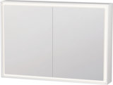 Duravit L-Cube mirror cabinet with LED lighting, width 1000mm (wall-mounted)