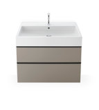 Duravit Vero Air furniture washstand 100x47cm, with overflow, with tap hole bench, 1 tap hole