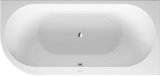 Duravit bathtub Darling New 190x90cm, corner right, 700247, with acrylic cover and frame