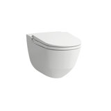 Running Cleanet Riva Shower WC, flushless, wall-mounted, remote control, WC seat with lid