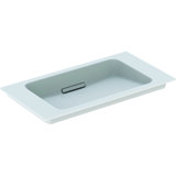Geberit One furniture wash basin 500391, without tap hole, with overflow, 750x400mm