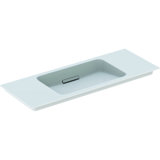 Geberit One furniture wash basin 500396, without tap hole, with overflow, 1050x400mm
