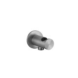 Gessi 316 wall connection elbow 1/2 with shower bracket, 54161727