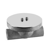 Gessi concealed body for free-standing washbasin tap, connections 1/2 parallel to washbasin, tap adjustable, w...