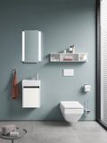 Duravit Vero Air WC seat, stainless steel hinges, with soft-closing mechanism