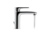 Duravit B.1 Single lever washbasin mixer M, with waste, 139mm projection