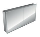Emco asis prestige illuminated mirror cabinet, flush-mounted model, 1315mm