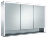 Keuco Royal Lumos mirror cabinet 14305, 3 revolving doors, wall-mounted, 1200mm