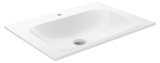 Keuco X-Line ceramic washbasin with tap hole, without overflow, 655 x 493 mm