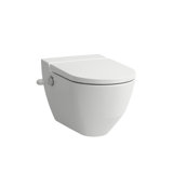 Running Navia Cleanet shower toilet, washdown 4.5/3 litre wall mounted, flushless, 37x58 cm, with side opening...