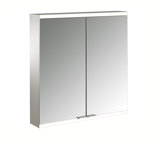 Emco prime 2 Illuminated mirror cabinet, 600 mm, 2 doors, surface-mounted model, IP 20, without light package