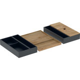 Geberit set drawer inserts for top drawer width 75 cm, 502.350.00.1