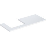 Geberit ONE washbasin plate, cut-out left, for countertop washbasin, 120x3x47cm, 505.305.00.1