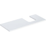 Geberit ONE washbasin plate, cut-out right, for countertop washbasin bowl shape, 120x3x47cm, 505.315.00.1
