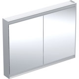 Geberit ONE mirror cabinet with ComfortLight, 2 doors, surface mounting, 120x90x15cm, 505.815.00.