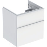 Geberit iCon vanity unit for washbasin, 2 drawers, 59.2x61.5x47.6 cm, 502303