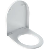 Keramag iCon WC seat with lid, white, with soft-closing mechanism
