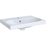 Keramag Acanto Wash basin Compact 500631, with tap hole, with overflow, 600x420mm