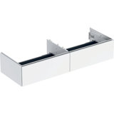 Geberit ONE cabinet for countertop washbasin, 2 drawers, 133,2x26,6x47cm, 505.076.00.