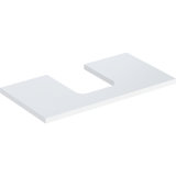 Geberit ONE washbasin plate, cut-out center, for countertop washbasin bowl shape, 90x3x47cm, 505.273.00.1