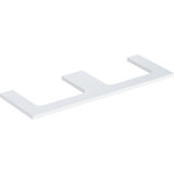 Geberit ONE washbasin plate, cut-out double, for countertop washbasin, 135x3x47cm, 505.286.00.