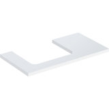 Geberit ONE washbasin plate, cut-out left, for countertop washbasin, 90x3x47cm, 505.303.00.1