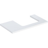 Geberit ONE washbasin plate, cut-out right, 90x3x47 cm, 50523.00