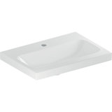 Geberit iCon Light washbasin, 60 cm x 42 cm, with tap hole, without overflow,501841