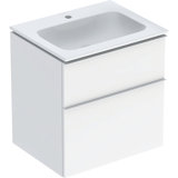 Geberit iCon Set furniture washbasin with vanity unit, 2 drawers, 60x63x48 cm, 502331