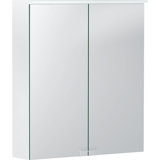 Geberit Option Basic mirror cabinet with lighting, two doors, width 60cm, 500273001