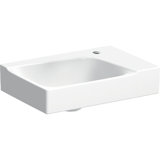Keramag Xeno 2 handwash basin with tap hole right, without overflow, 40x28 cm white with KeraTect, 500529011