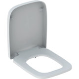 Geberit Renova Plan WC seat, soft-closing mechanism, fixing from above, quick-release hinges, 500.832.00.1