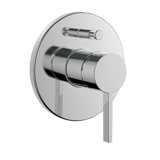 Laufen Kartell one-hand ready-mount set for concealed bath mixer for Simibox Standard or Simibox light, integr...