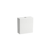 Laufen Kartell cistern for floor-standing WC combination 824331, dual flush, water connection at the rear